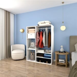 Clóset 160 cm Blanco Innovaciones Lumik