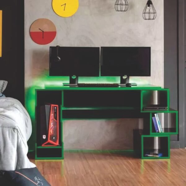 Escritorio Gamer GameDesk20 140cm Negro