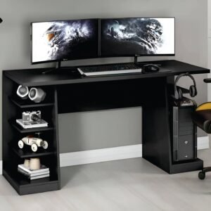 Escritorio 140 cm Negro Innovaciones Lumik