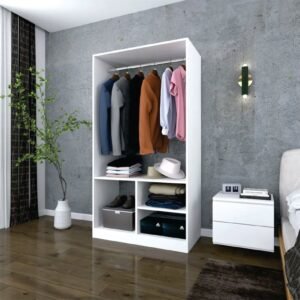 Clóset 186 cm Blanco Innovaciones Lumik