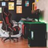 Escritorio Gamer GameDesk20 140cm Negro
