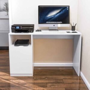 Escritorio de Oficina 120 cm Blanco Innovaciones Lumik