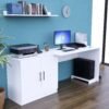 Escritorio Oficina ZB01 188cm Blanco