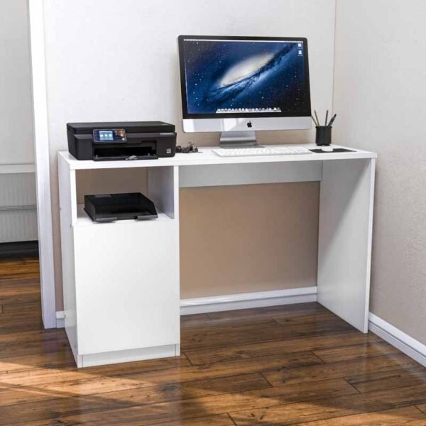 Escritorio Oficina EBB01 120cm Blanco