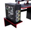 Escritorio Gamer GameDesk7 136cm Negro