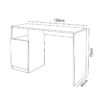 Escritorio Oficina EBB01 120cm Blanco