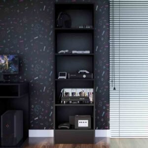 Armario Gamer 177 cm Negro
