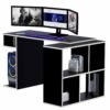 Escritorio Gamer GameDesk16 133 X 80 Cm Negro