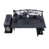 Escritorio Gamer 136 cm Negro Innovaciones Lumik