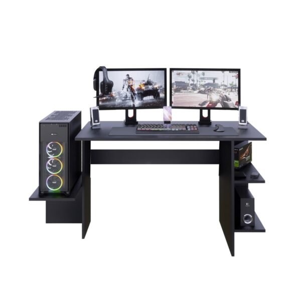 Escritorio Gamer 136 cm Negro Innovaciones Lumik