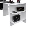 Escritorio Gamer GameDesk8 136cm Blanco