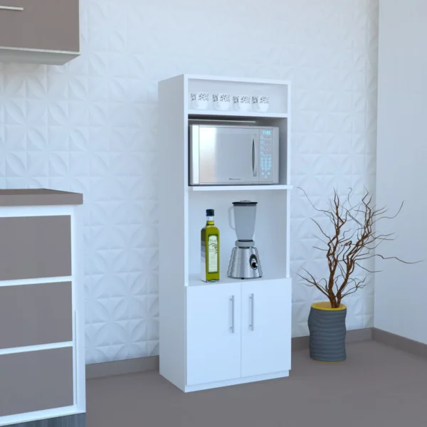 Mueble para microondas de 138 cm