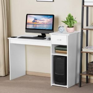Escritorio de Oficina 120 cm Blanco Innovaciones Lumik