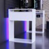 Escritorio Gamer 180 cm Blanco Innovaciones Lumik