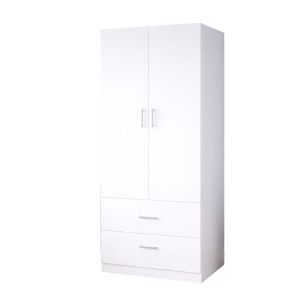 Ropero Blanco 180 cm con Cajones – Closet Organizador para Dormitorio | Innovaciones Lumik